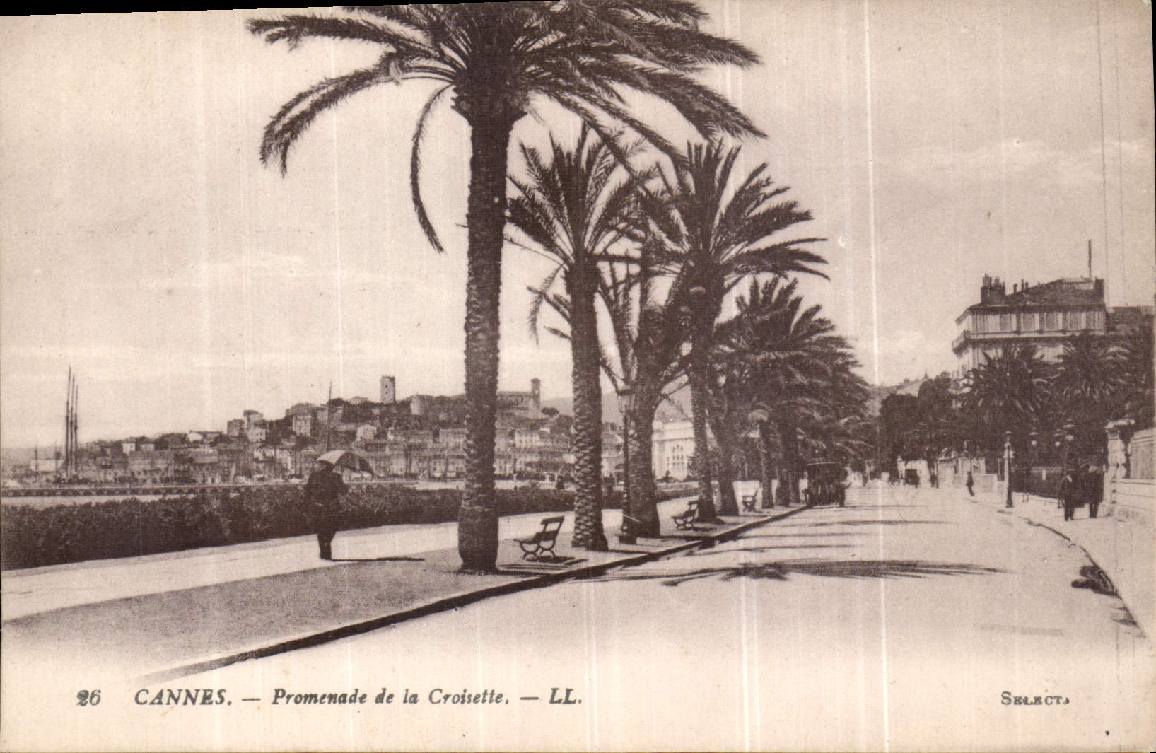 CPA Cannes Promenade de la Croisette 