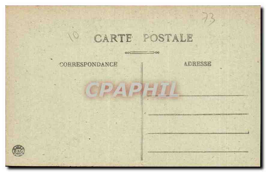 CPA Environs d'Yenne Savoie Le Pont de la Balme sur le Rhone  — Rückseite