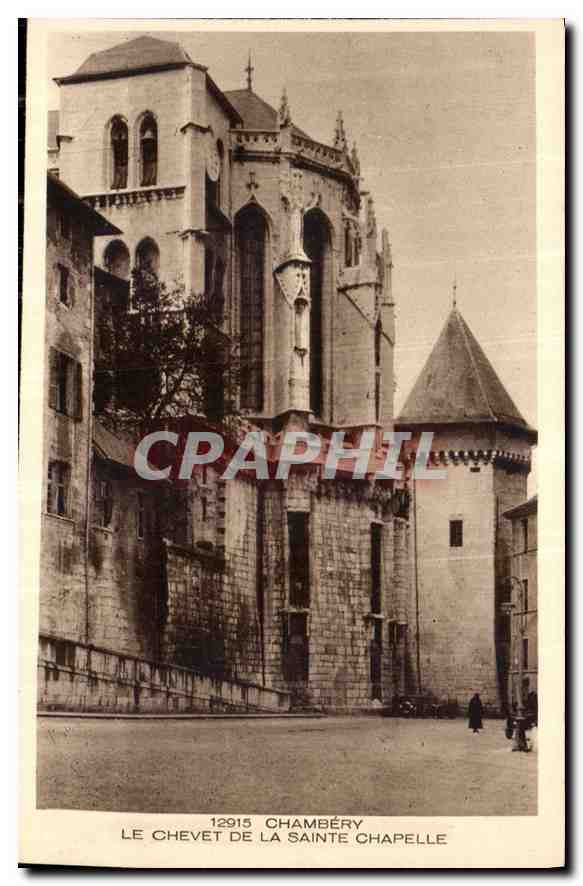 CPA Chambery Le Chevet de la Sainte Chapelle 