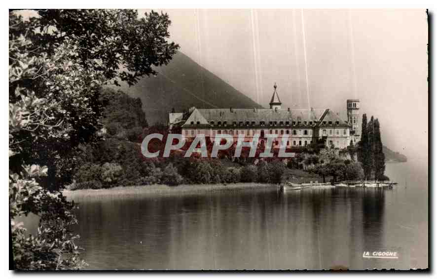 CPA Lac du Bourget Savoie L'Abbaye de Hautecombe 