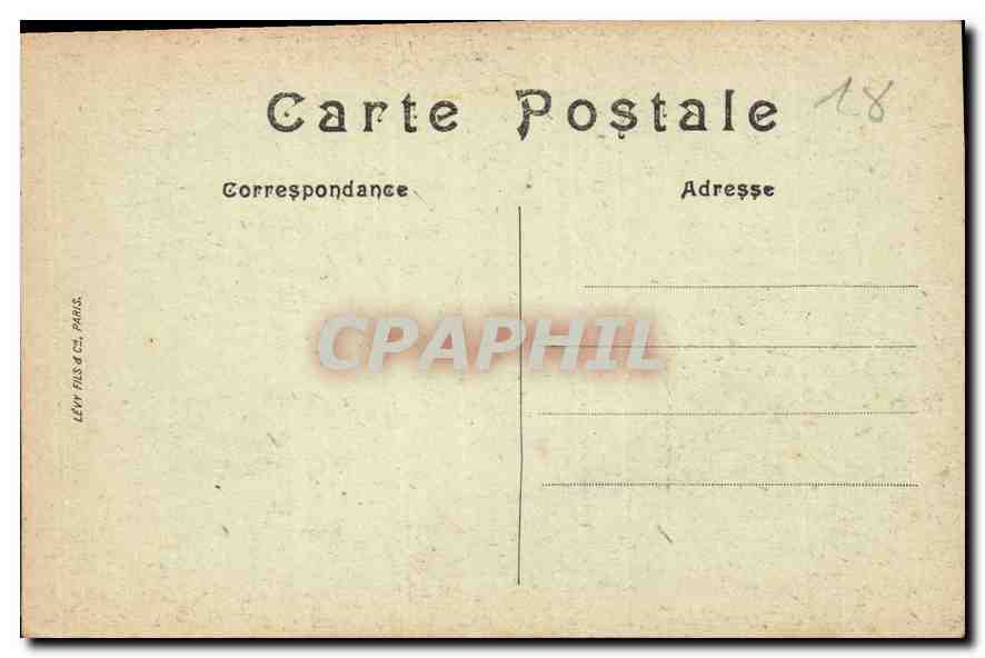 CPA Bourges Palais Jacques Coeur La Chapelle  — Rückseite