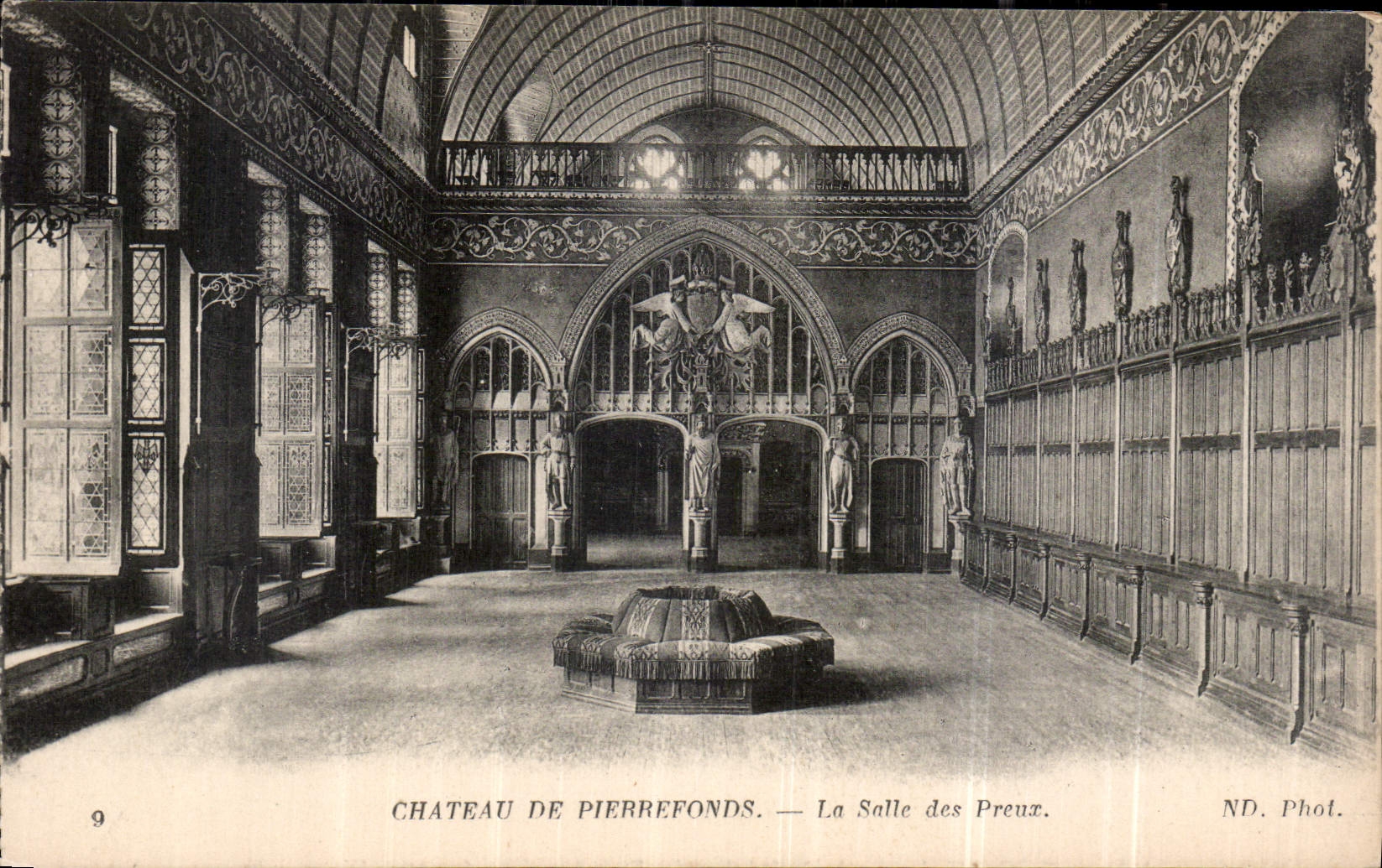 CPA Chateau de Pierrefonds La Salle des Preux 