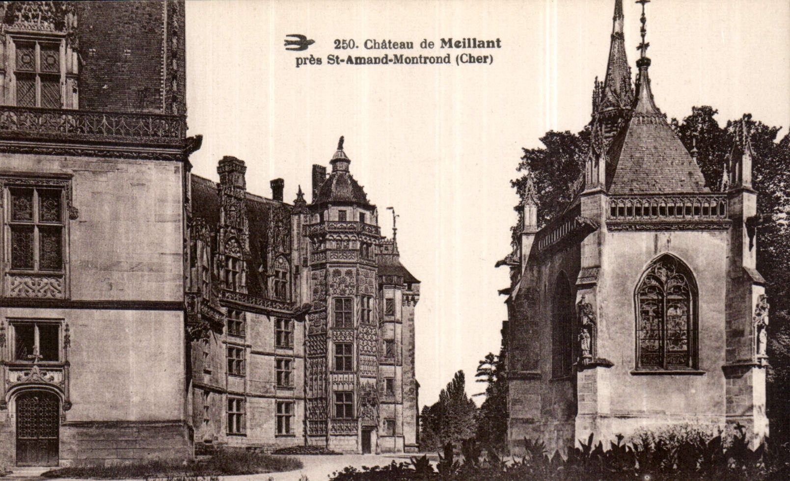 Château de Meillant — près St-Amand-Montrond (Cher) — éditeur CPAPHIL, n° 250