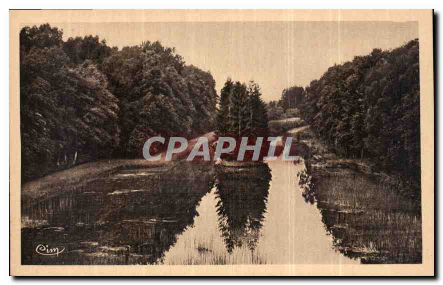 CPA Etang du Puits Cher La reserve vue de droite 