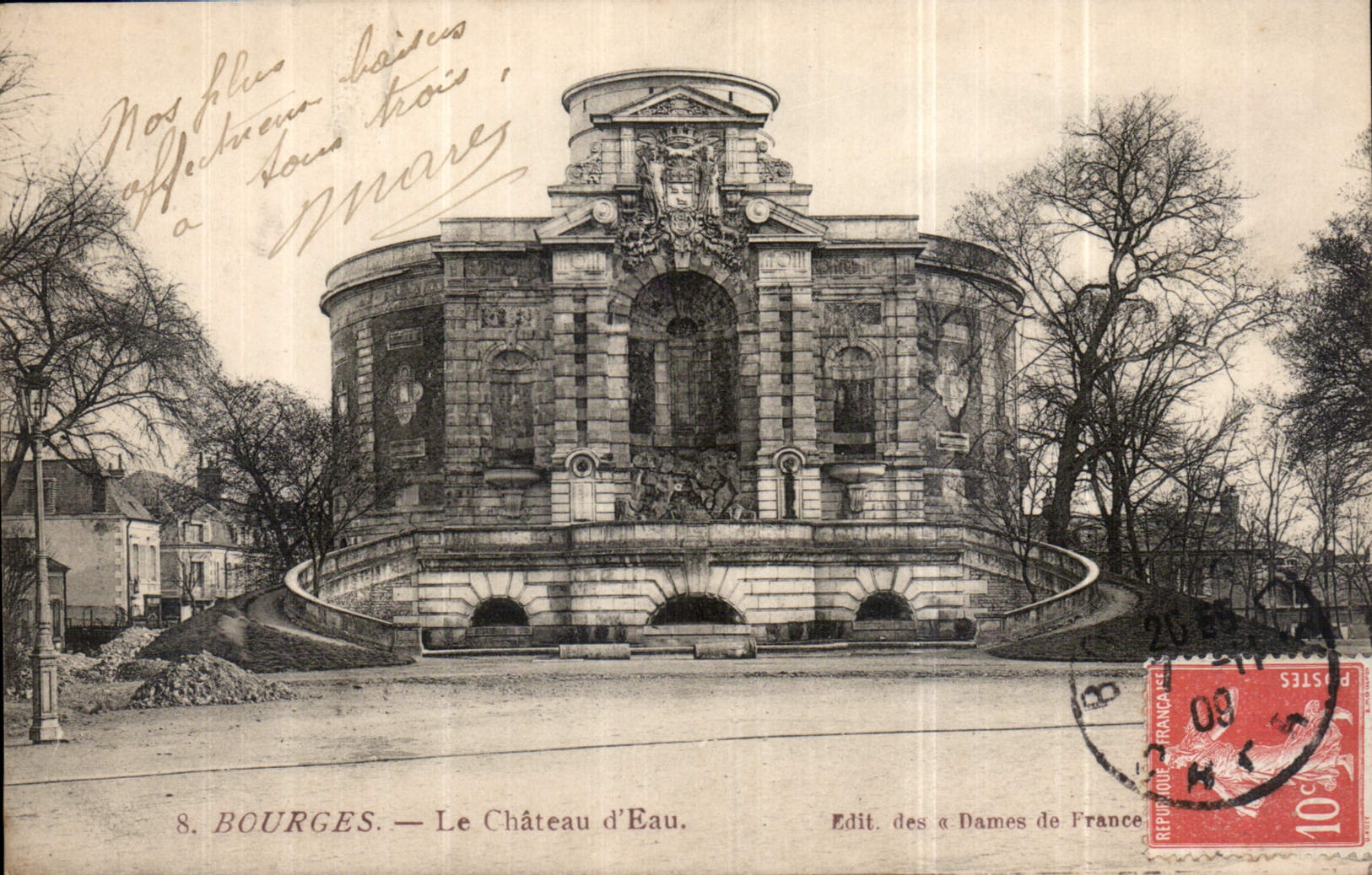 CPA Bourges Le Chateau d'Eau 