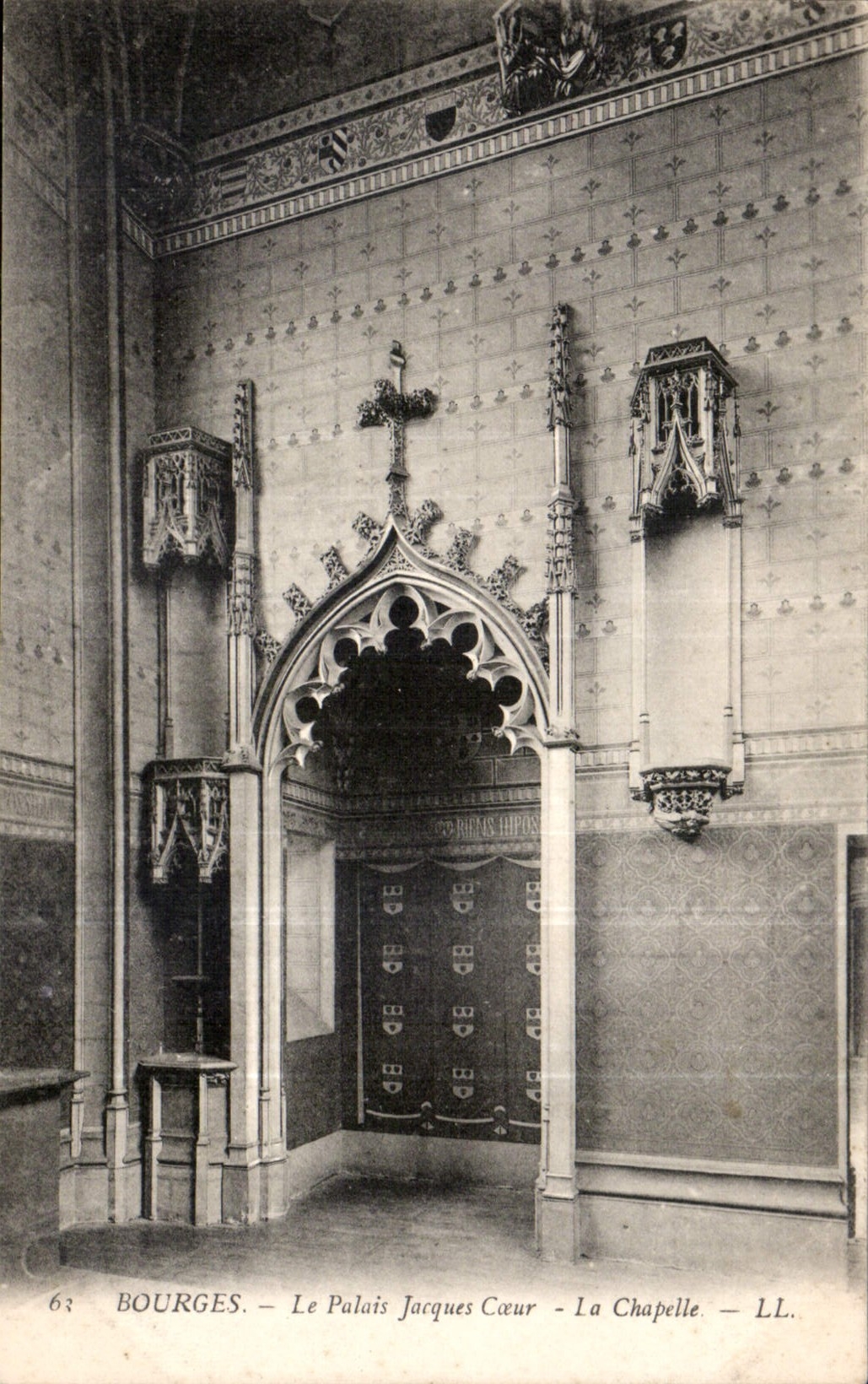 CPA Bourges Le Palais Jacques Coeur La Chapelle 