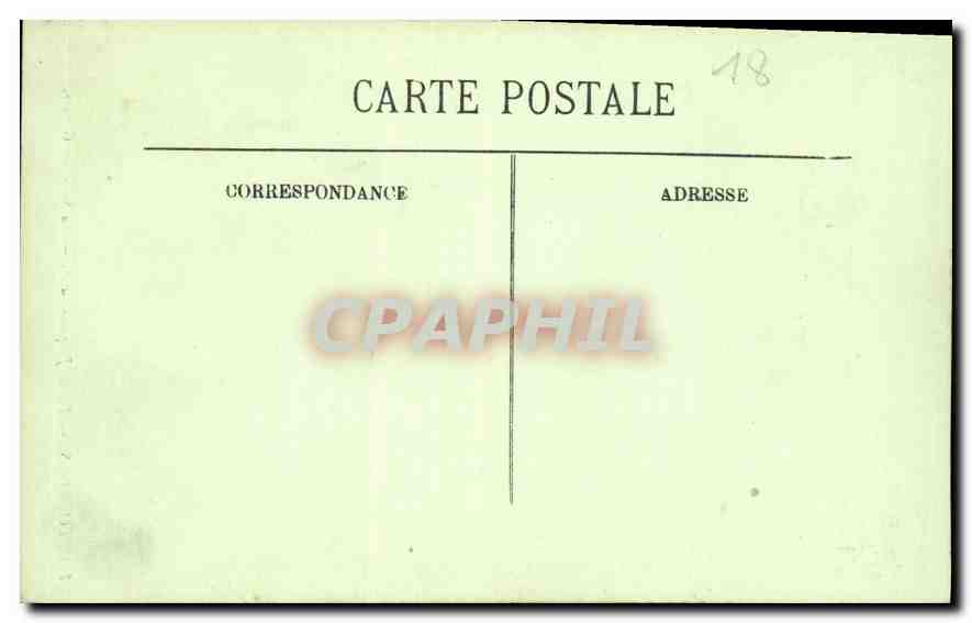 CPA Bourges Palais Jacques Coeur La Salle des gardes  — Rückseite