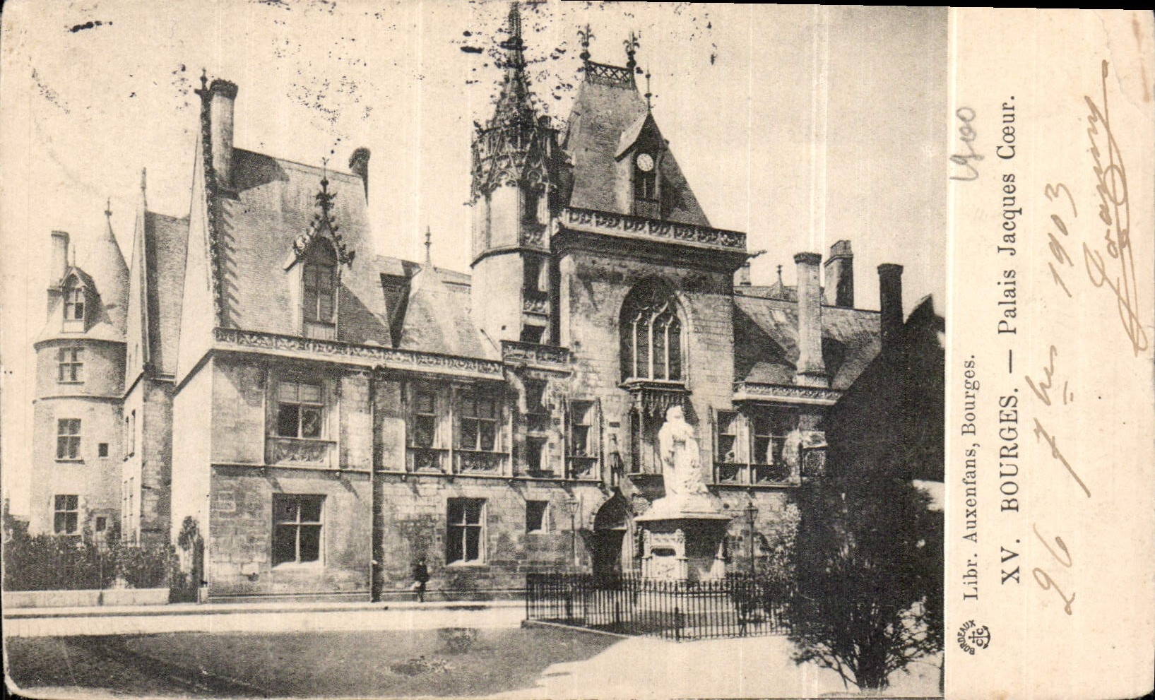 CPA Bourges Palais Jacques Coeur 