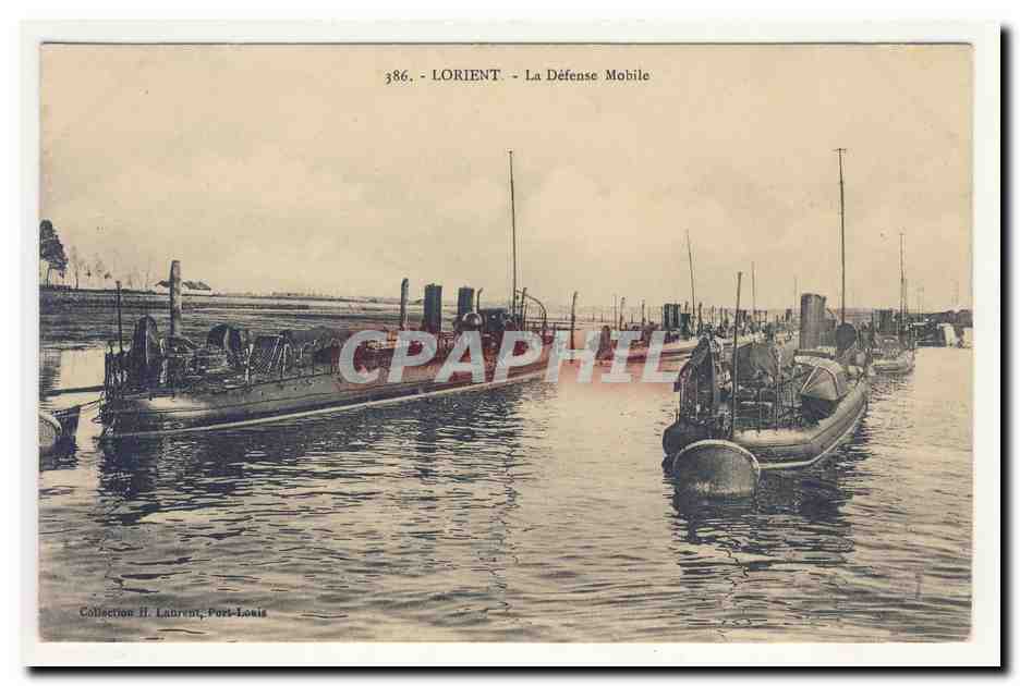 LORiENT la defense mobile navire zodiac TOP CPA