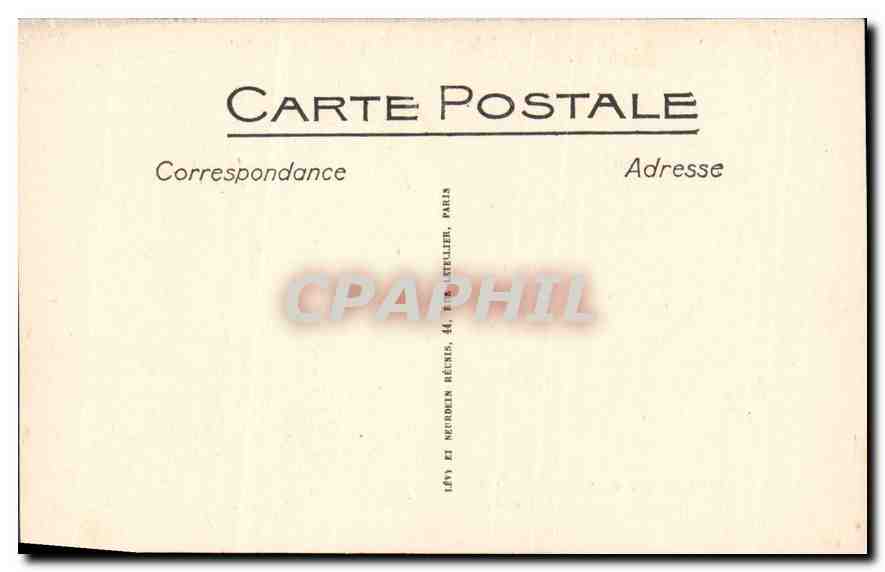 CPA Bourges Cathedrale Saint Etienne Les Dannes Partie du Tympan de la Porte Centrale  — Rückseite