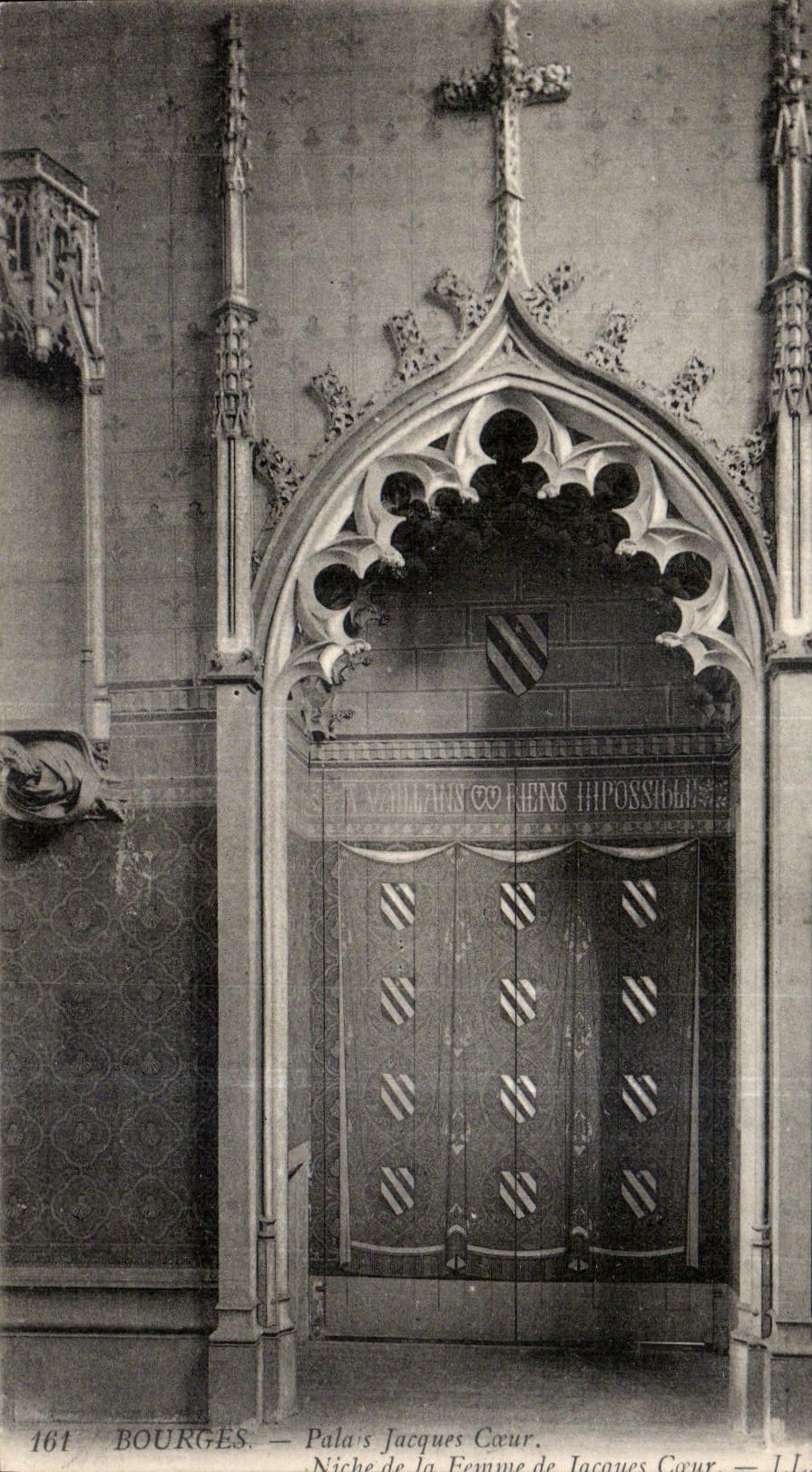 CPA Bourges Palais Jacques Coeur Niche de la Femme de Jacques Coeur 