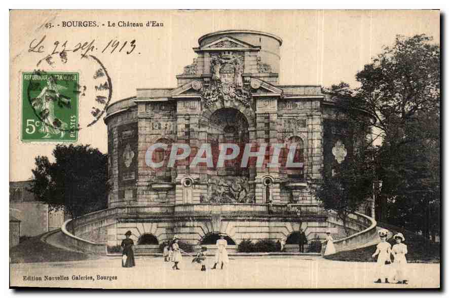 CPA Bourges Le Chateau d'Eau 