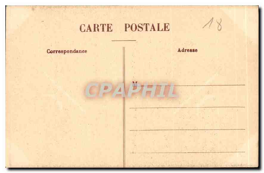 CPA Bourges La Tour du Petit Lycee  — Rückseite