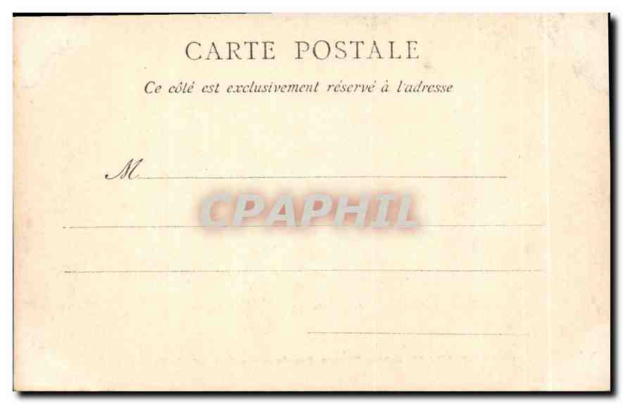 CPA Versailles Petit Trianon Facade sur le Parc  — Verso