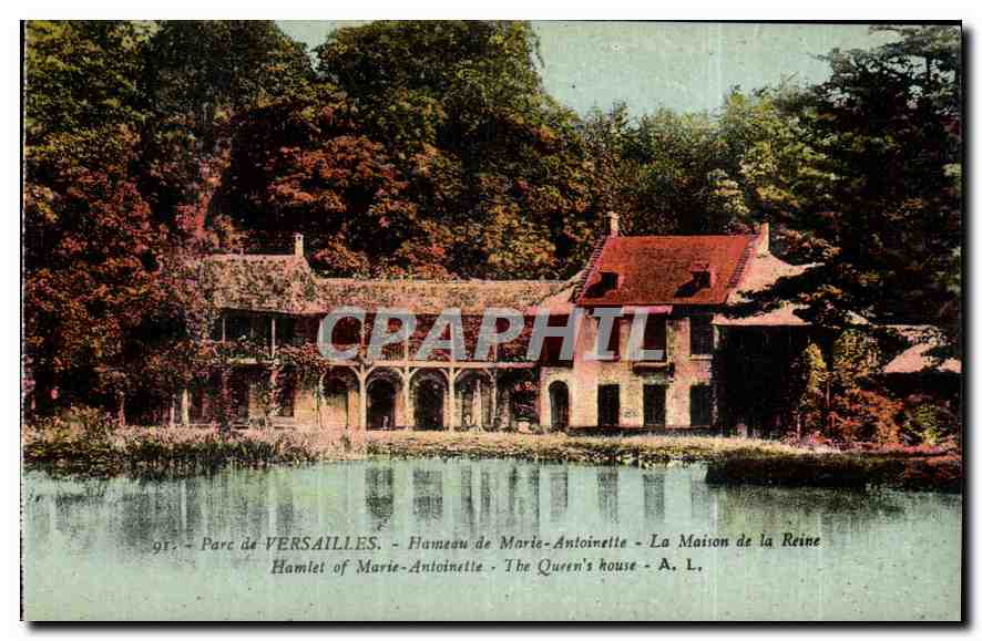 CPA Parc de Versailles Hameau de Marie Antoinette La Maison de la Reine 