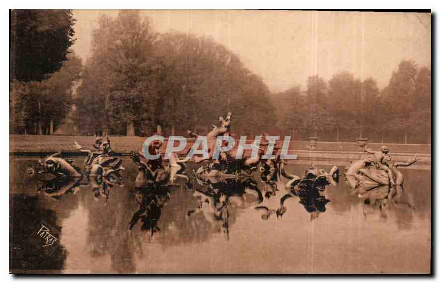 CPA Versailles Le Bassin du Dragon par les freres Marsy restaure par Tony 