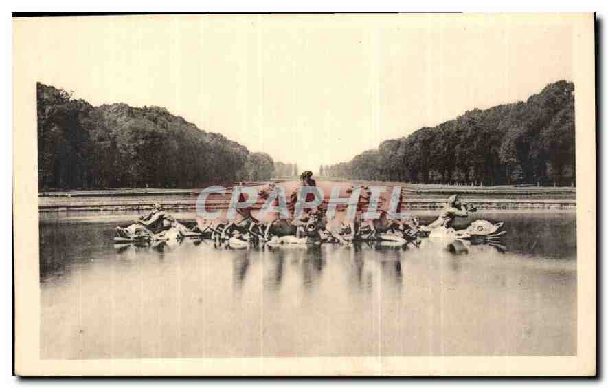 CPA Chateau de Versailles Bassin d'Apollon 