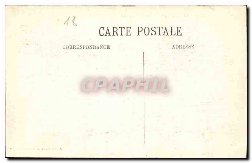 CPA Bourges La Cathedrale Vue laterale sud  — Rückseite