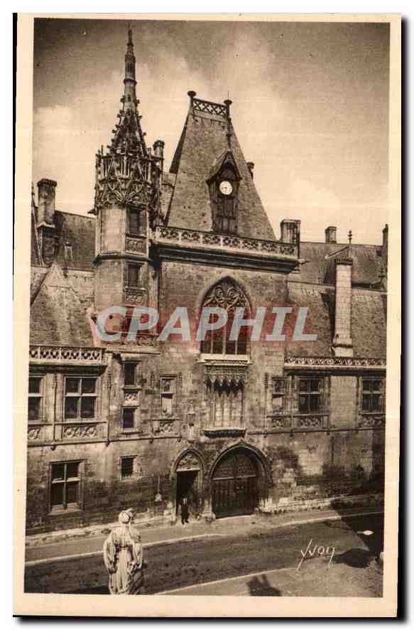 CPA Bourges Cher L'Hotel de Jacques Coeur La Facade 