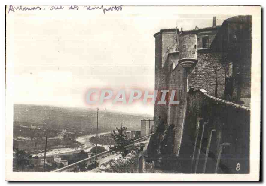 Photo Aubenas  Vue des remparts 