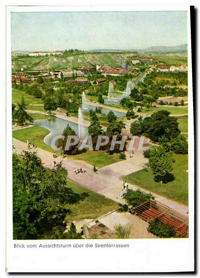 CPM Hohenpark Killesberg Blick vom Aussichtsturm uber die Seenterrassen 