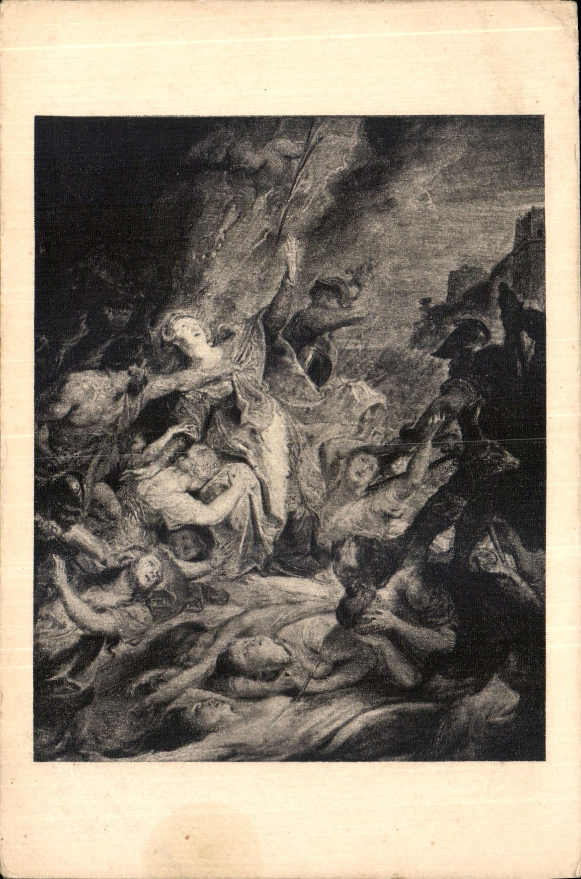 CPM Rubens Le Martyre de Sainte Ursule 