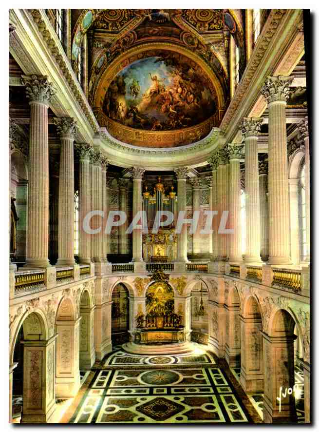 CPM Chateau de Versailles Yvelines La Chapelle Royale 