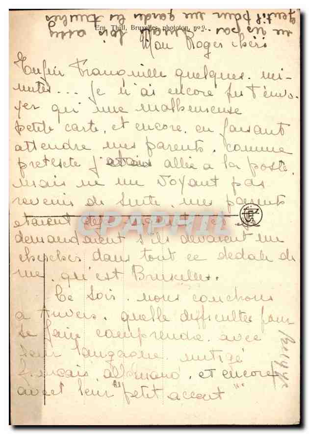 CPM Malines Cathedrale Saint Rombaut Vue prise en Avion  — Rückseite