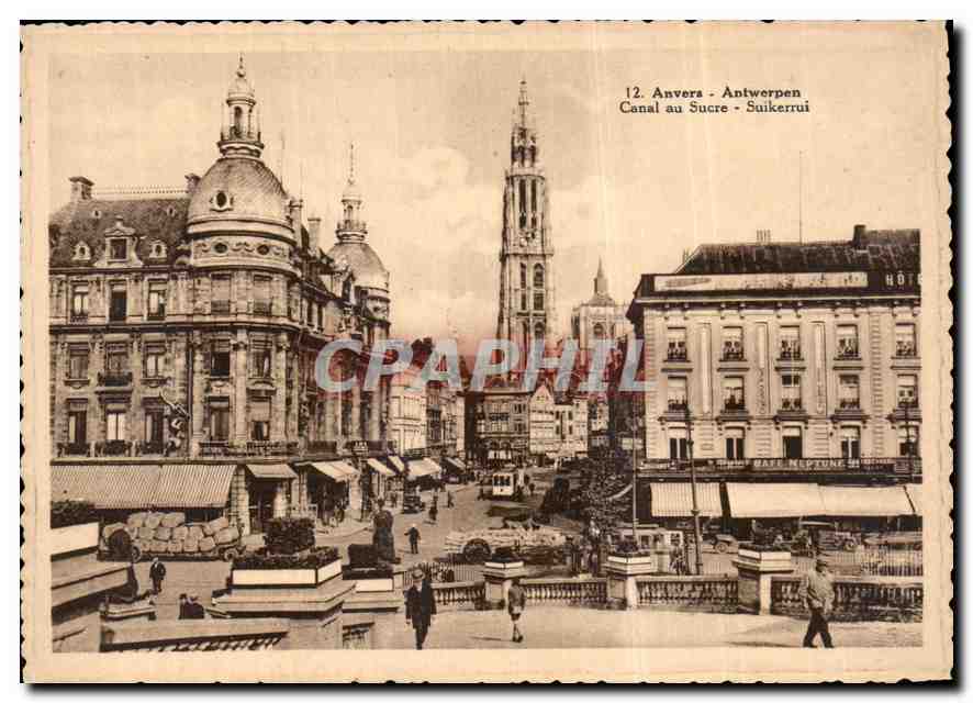 CPM Anvers Antwerpen Canal au Sucre Suikerrui 