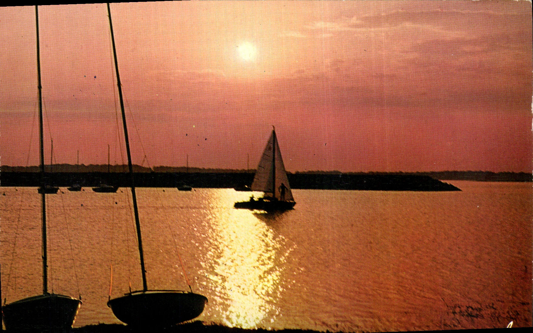 Lac de la Forêt d'Orient — Coucher de soleil — Editions ESTEL