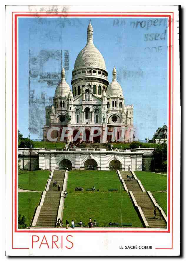 CPM Paris Le Sacre Coeur 