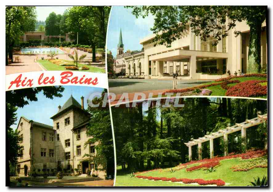 CPM Aix les Bains Savoie 