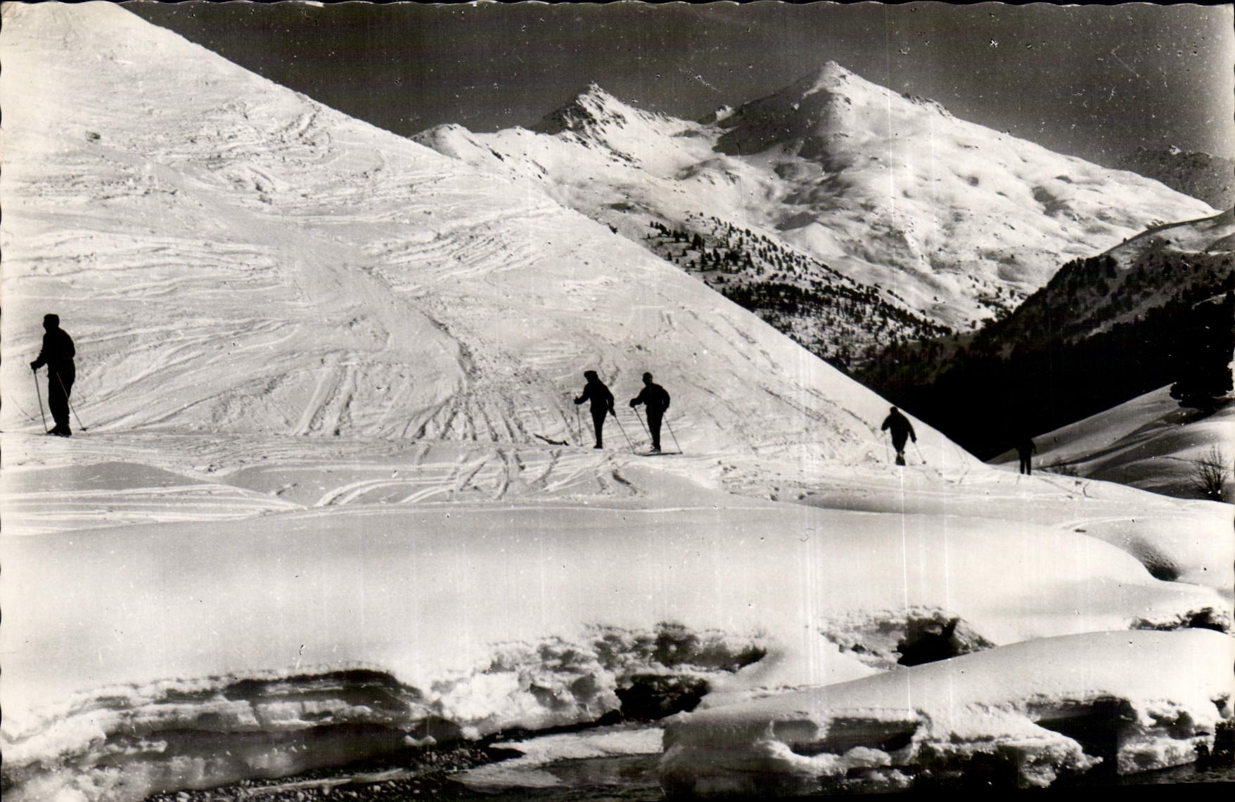 CPM Meribel les Allues Savoie Promenade du Plan 