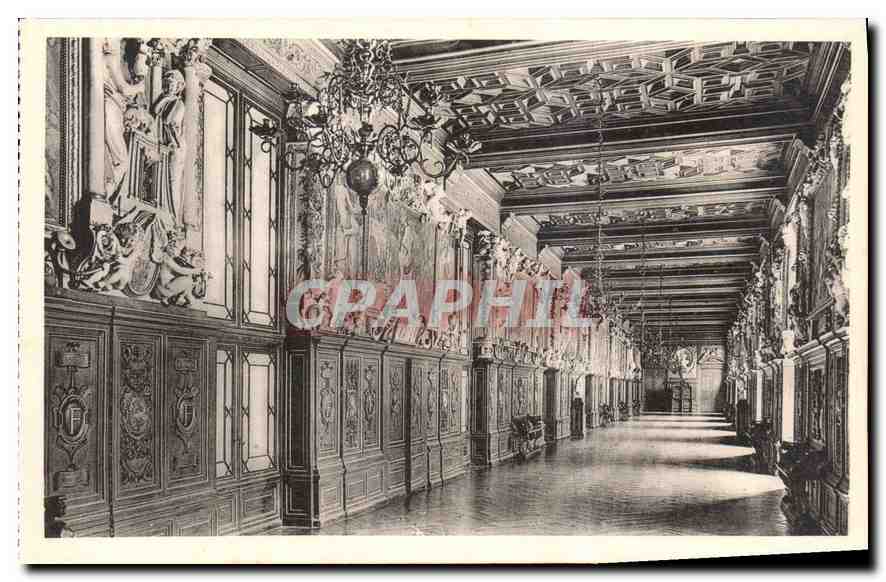 Castillo de Fontainebleau — Galería François 1er — Graphphil