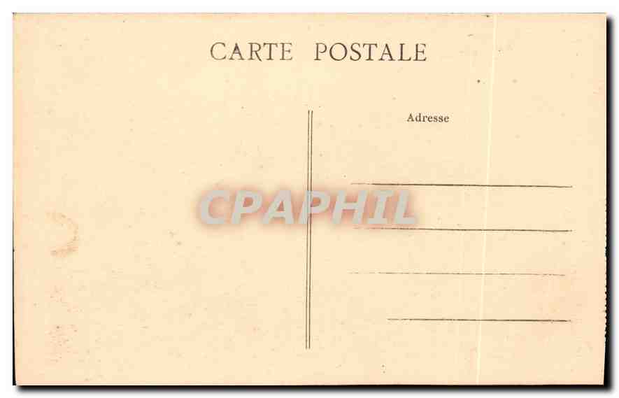 CPA ND de Lorette L'Ossuaire d'Artels Le Phare  — Rückseite