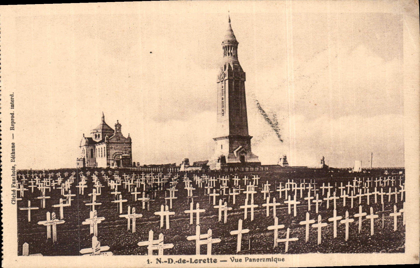 CPA ND de Lorette Vue panoramique 