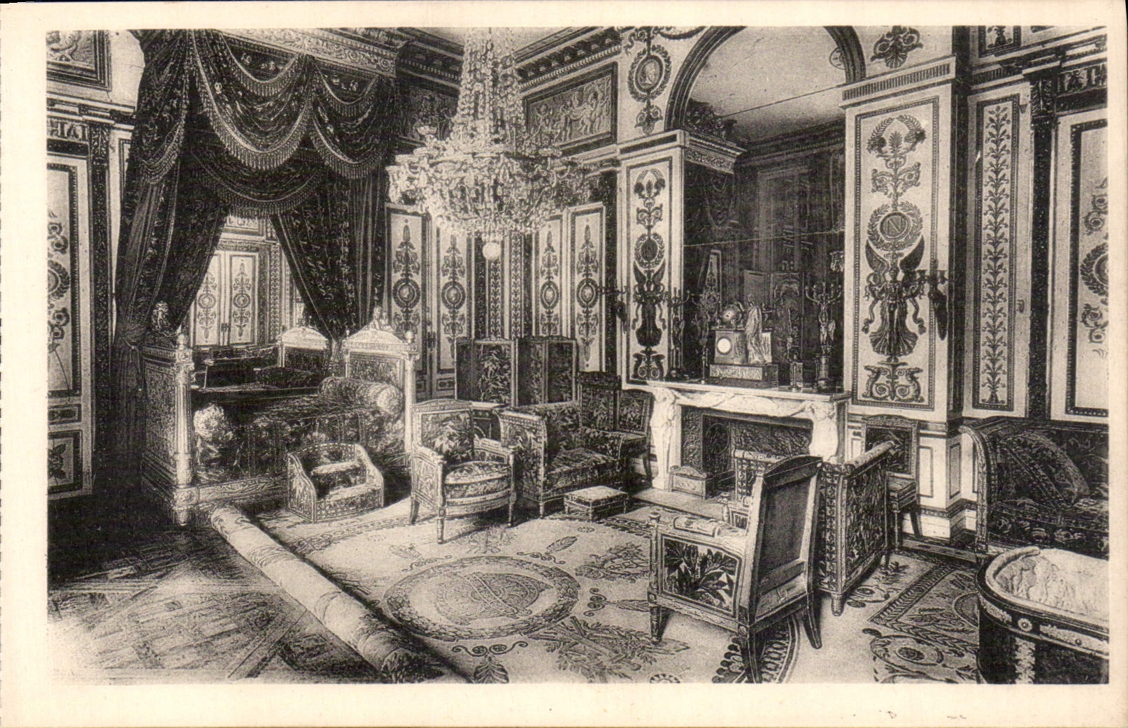 Habitación de Napoleón I - Castillo de Fontainebleau - Edición de los Museos Nacionales