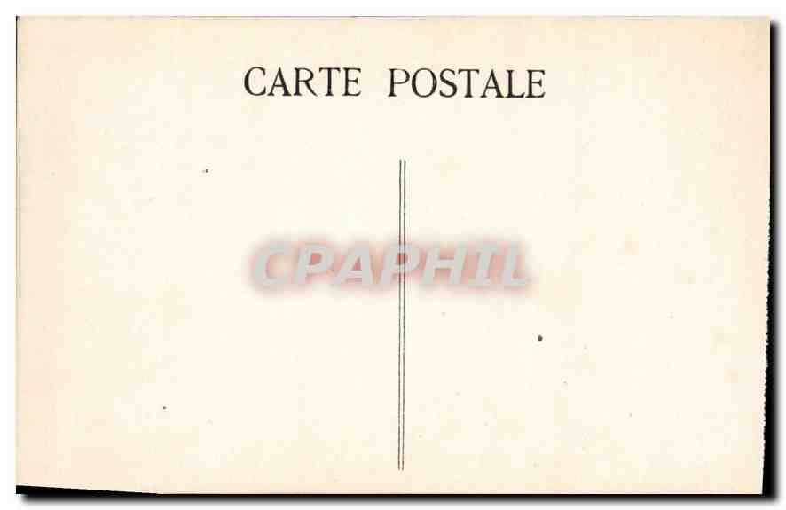 CPA Bourges Hotel des Postes Facade de la Rue Moyenne  — Rückseite