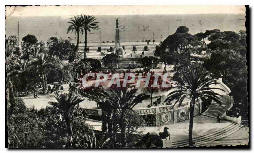 CPA Nice Le Theatre de verdure Jardins Albert 1er