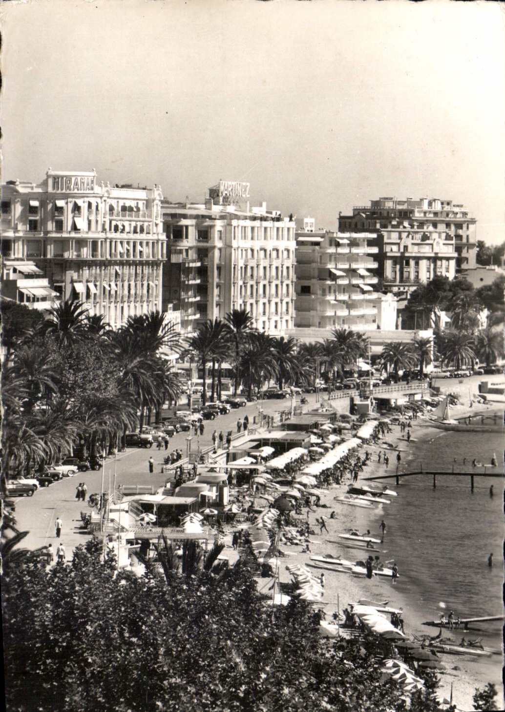 CPA Cannes La Plage la Croisette et les grands hotels 
