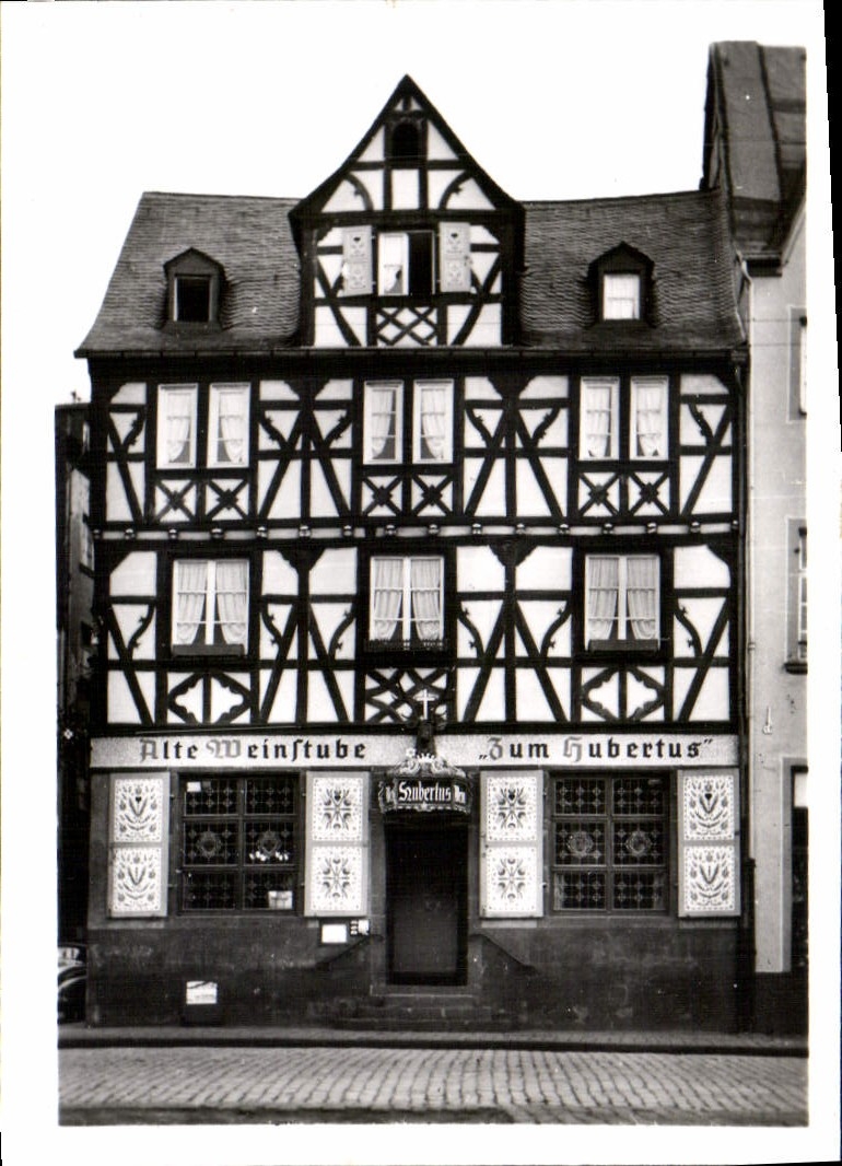 Coblence - Café Hubertus — Alte Weinstube Zum Hubertus, éditeur CPAPHIL