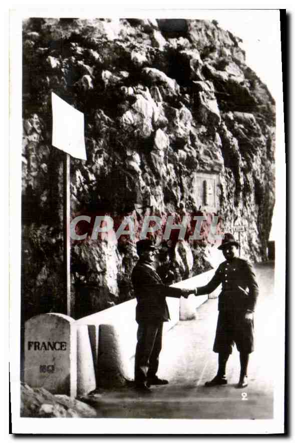 CPM France Italie Frontiere
