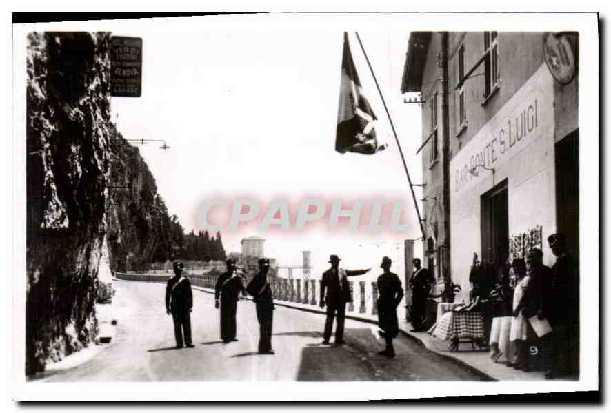 CPM France Italie Frontiere