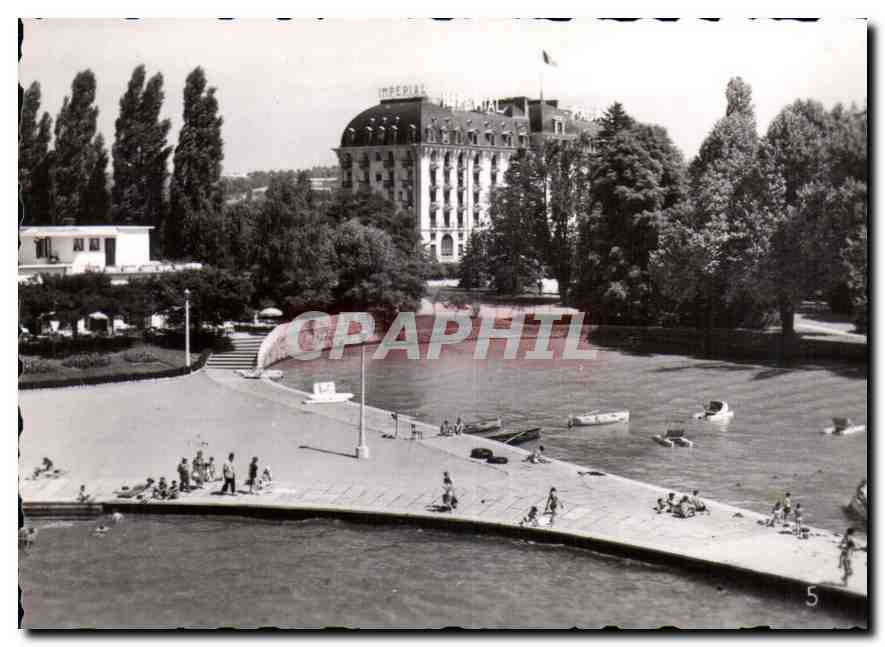 Anney - La Plage et l'« Imperial » — CPAPHIL n°5