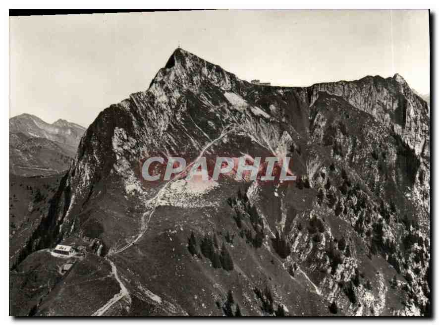 CPM Rochers de Naye et Sautodoz Vue aerienne 
