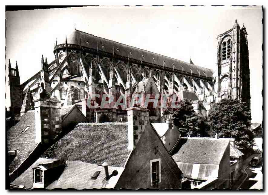 Cathédrale Saint-Étienne de Bourges — Vue inédite — Collection Cathédrale de Bourges n°7212