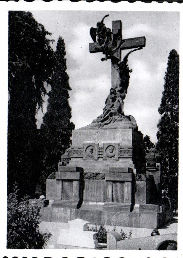 CPM Milano Cimitero Monumentale Monumento Famiglia Stetano Branca 