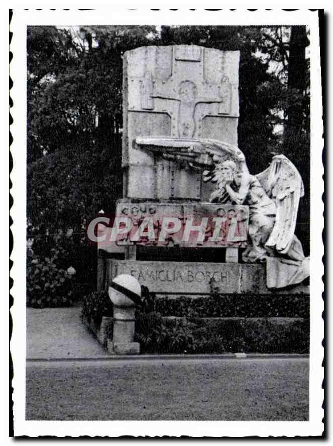 CPM Milano Cimitero Monumentale Monumento Famiglia Borghi 