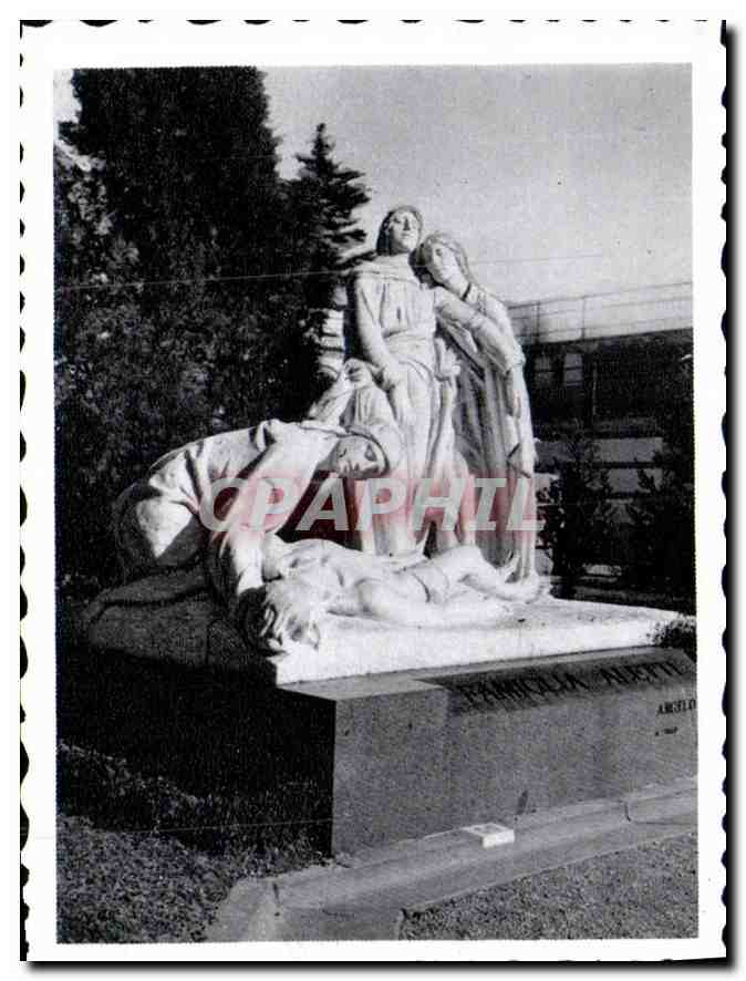 CPM Milano Cimitero Monumentale Monumento Famiglia Aletti 