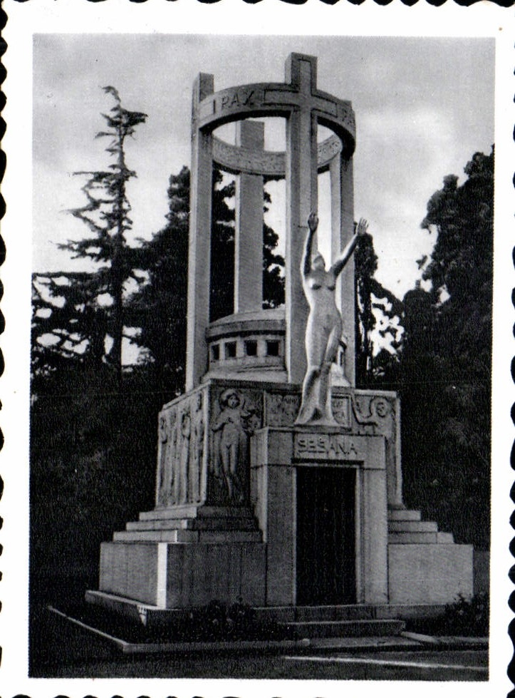 CPM Milano Cimitero Monumentale Monumento Famiglia Sesana 
